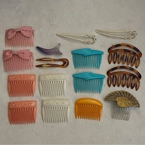 16 pc lot of hair accessories